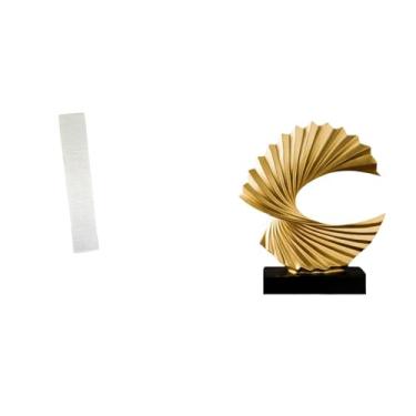 Imagem de Whtkoph Abajur de Chão com Escultura Abstrata para Sala de Estar, Quarto, Decoração de Casa, Luminária de Chão, Cobertura de Luz, Ornamento