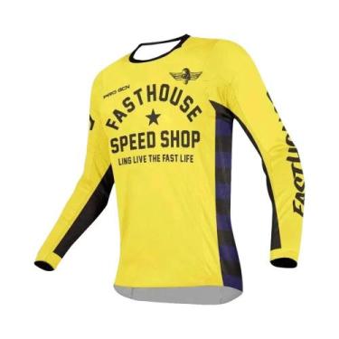 Imagem de Camisetas De Corrida De Motocicleta De Manga Longa Para Homens E Mulhe