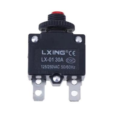 Imagem de Disjuntor De 10A 15A 20A 30A Protetor De Sobrecarga Interruptor Térmic