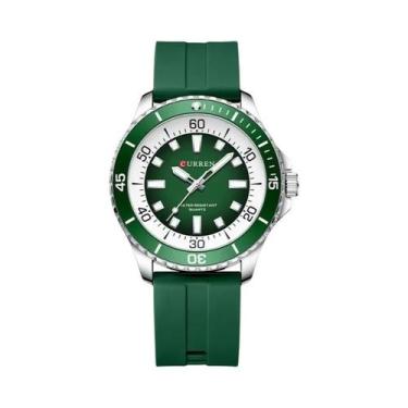 Imagem de Relógio De Quartzo Masculino À Prova d'Água Com Pulseira De Silicone L