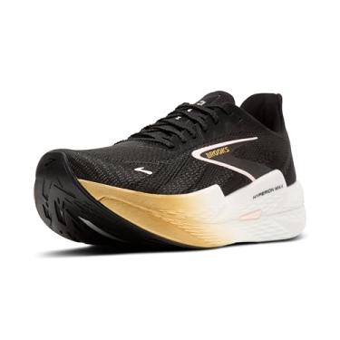 Imagem de Brooks Tênis de corrida masculino Hyperion Max 2 Neutral, Preto/Ouro/Rosa, 41