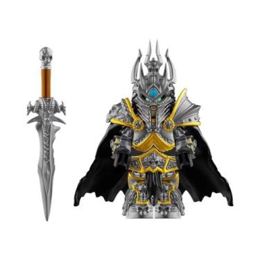 Imagem de Figura De Ação Mini Do Lich King De World of Warcraft, Blocos De Monta