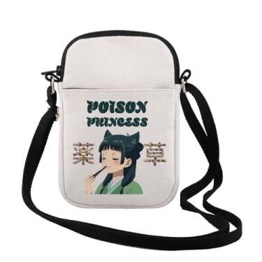 Imagem de TSOTMO Linda bolsa tiracolo de boticário inspirada em anime para fãs de anime irmã, PO PRINCESS SUI, Tendência