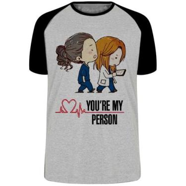 Imagem de Camiseta  Grey's Anatomy Meredith Cristina Blusa Plus Size extra grand