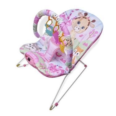 Imagem de Cadeira de Descanso Infantil Musical e Vibratória - Protek, Rosa