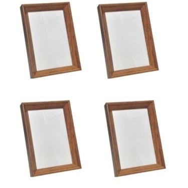 Imagem de Porta-Retrato 10x15 Decorativo em Poliestireno, PVC e MDF – Moldura para Foto e Decoração(04 HUDSONS,10X15)