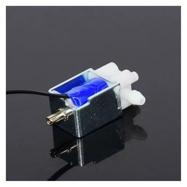 Imagem de Válvula solenoide CC 5V 6V 3 vias 2 posições válvula de ventilação válvula de ventilação pressão ar controle de gás para bomba