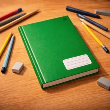 Imagem de Caderno Universitário Costurado 1 Materia 96 Folhas Pautado Capa Dura 