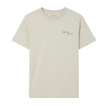 Imagem de Camiseta Ogochi Infantil Bege logo Og Brand 10/18-Masculino