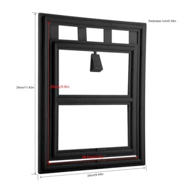 Imagem de Acouto Tela Adequada para Porta de Animais de Estimação, Plástico, Cachorro, Cachorro, Porta, Trava Segura, Tela de Aba, Portão de Janela, Portas e Rampas (Fonte L japonesa)