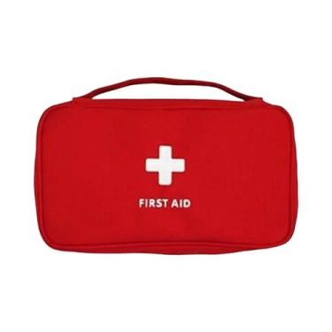 Imagem de Kit De Primeiros Socorros Médico Portátil Para Viagem, Bolsa De Armaze