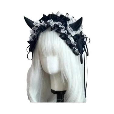 Imagem de Tiara De Morcego Para Crianças, Acessório De Cabelo Para Festas De Hal
