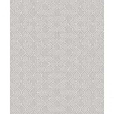 Imagem de Papel De Parede Geométrico Cinza/Prata 53Cm X 10Mts