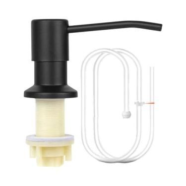 Imagem de Dispensador De Sabão Para Pia De Cozinha Com Kit De Tubo De Extensão, 