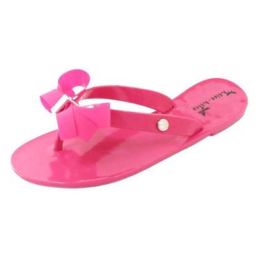 Imagem de Chinelo Rasteira Feminino COM LAÇO confortável Miss Miss Ref 10035, Pi