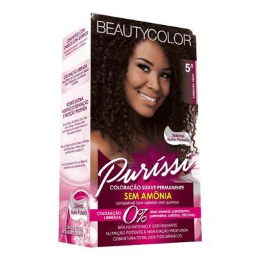 Imagem de Tonalizante Beautycolor Purissi 5.0 Castanho Claro
