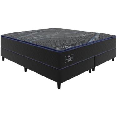 Imagem de Cama Box + Colchão King Gazin Bipartido  - de Molas Ensacadas 59cm de 