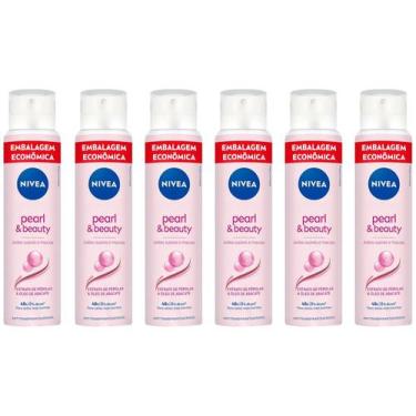 Imagem de Desodorante Aerossol Antitranspirante Nivea - Pearl & Beauty Feminino 