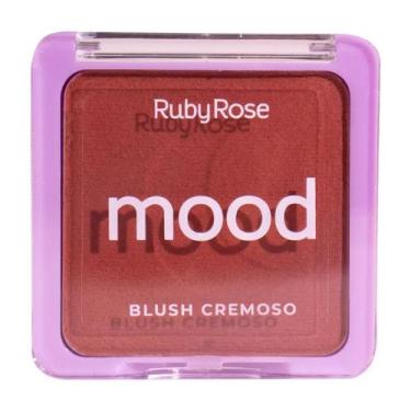 Imagem de Blush cremoso mood cb04 hbf5874 ruby rose