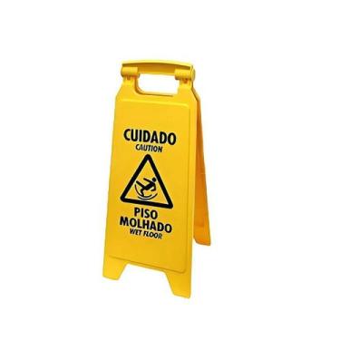 Imagem de Placa de Sinalizadora Cavalete  13 Opções de Alerta para Segurança - C