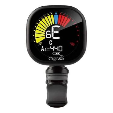 Imagem de Afinador cherub clip on cromatico wst-675 preto