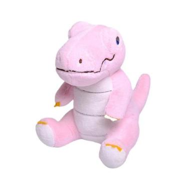 Imagem de Dinossauro de desenho animado de pelúcia com 20 cm de altura para cria