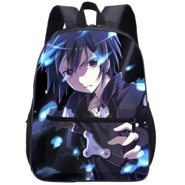 Imagem de Mochila escolar Swords Online para crianças Oxford Cloth - yiweisai