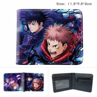 Imagem de Carteira Jujutsus Kaisens Anime Characters Slim BiFold PU - Yiweisai