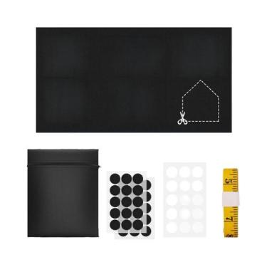 Imagem de Cortinas Temporárias Blackout Adesivas Sem Perfuração Portáteis Para J