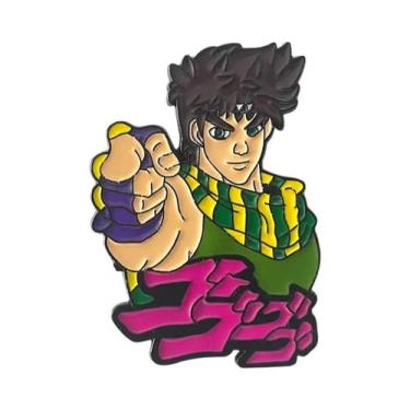 Imagem de Broches De Esmalte Joaninha Azul JoJo's Bizarre Adventure Giorno Giova