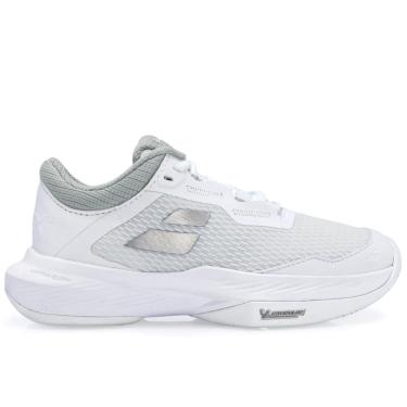 Imagem de Tênis Babolat SFX 4 - All Court - Branco e Prata-Feminino
