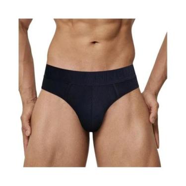 Imagem de Cuecas Bikini Masculinas Em Modal, Roupa Íntima Respirável E Fashion, 