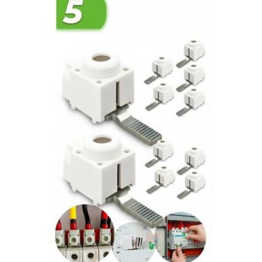 Imagem de Conector Saída Frontal p/ Disjuntor 6-25mm (5un) - Congratulations Sto