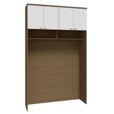 Imagem de Guarda Roupa Modulado Ponte 04 Portas 245cm Altura Setiba - Móveis Rim