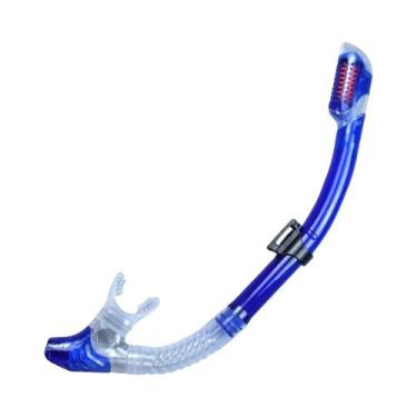 Imagem de Tubo de Snorkel Seco para Crianças e Adultos - Respiração Fácil e Prot