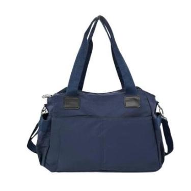 Imagem de Bolsa Feminina Academia De Ombro Transversal Nylon Grande Espaçosa Notebook-Feminino