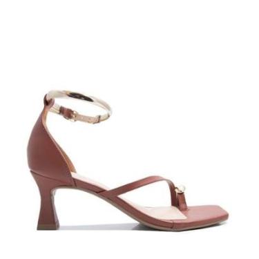 Imagem de Sandalia Mariotta Salto Médio-Feminino