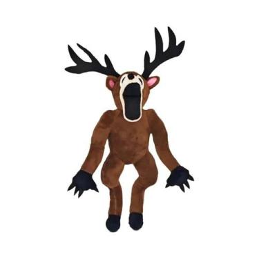 Imagem de Pelúcia De Alce Marrom E Coruja Branca, Boneco De Pelúcia, Almofada, J