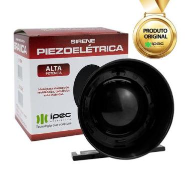 Imagem de Sirene Piezoelétrica Alarme 12VDC 116dB IPEC Casa