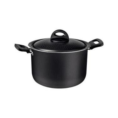 Imagem de Espagueteira 22 Cm 5,7l Loreto Antiaderente Cinza - TRAMONTINA