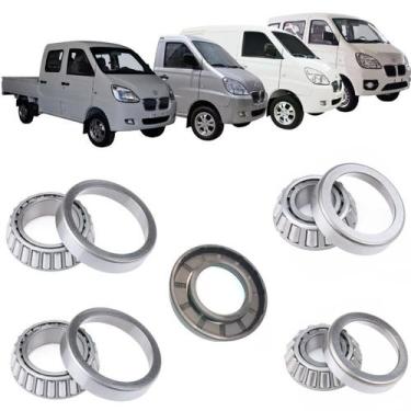 Imagem de Rolamentos Diferencial Shineray A7 A9 T20 T22 Kit - AD Parts