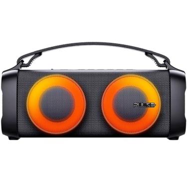 Imagem de Caixa de Som Portátil Bazooka Beats SP614 80W RMS com Conectividade BT-AUX-USB-TWS e Il...
