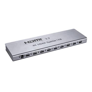 Imagem de Distribuidor Hdmi 1x8 2.0 4k 2k 60hz Hdcp 2.2 Automatico (flexport)