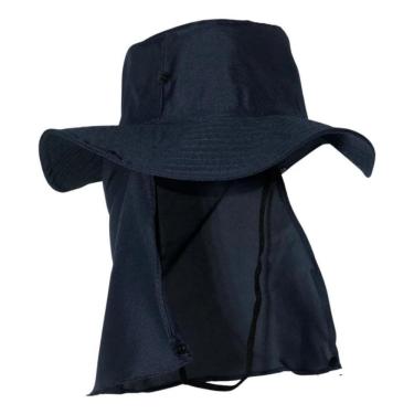 Imagem de Chapéu OEM Boné Pescador Australiano com Proteção 100% Poliéster Tamanho Único Azul Mar...