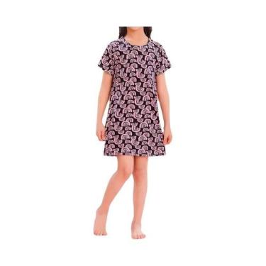 Imagem de Vestido Casual De Verão Para Meninas, Comprimento Até O Joelho, Confor