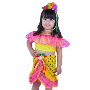 Imagem de Fantasia Infantil Menina Muvilê, Estampado, 4