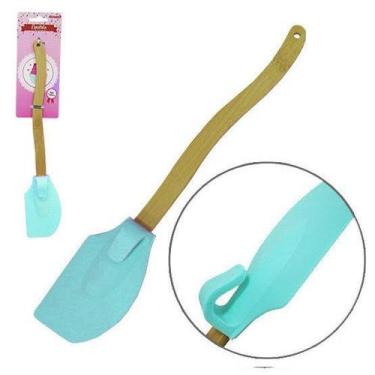 Imagem de Espátula Pão Duro de Silicone com Gancho Descanso 29 cm Linha Confeite