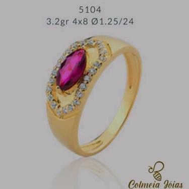 Imagem de Anel de formatura feminino - COLMEIA JÓIAS, Contabilidade, +-4.2gr