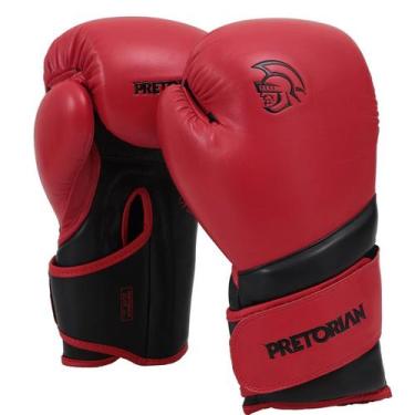 Imagem de Kit Luva Boxe e Muay Thai Elite Pretorian Bandagem, 12OZ