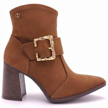 Imagem de Bota Feminina Cano Curto Dakota D2392, Brown, 36